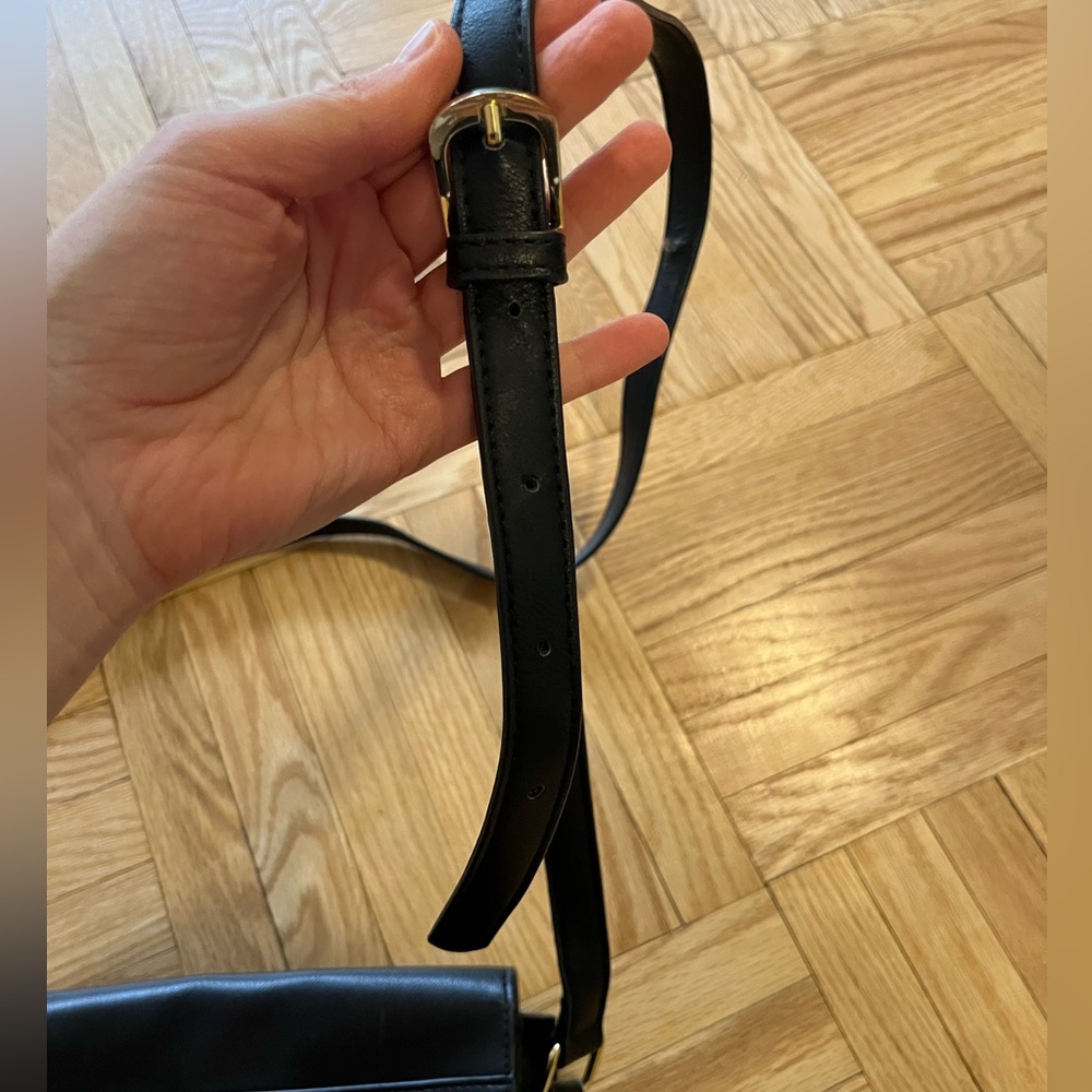 Nautica Black Leather Crossbody Bag - Picture 7 of 7